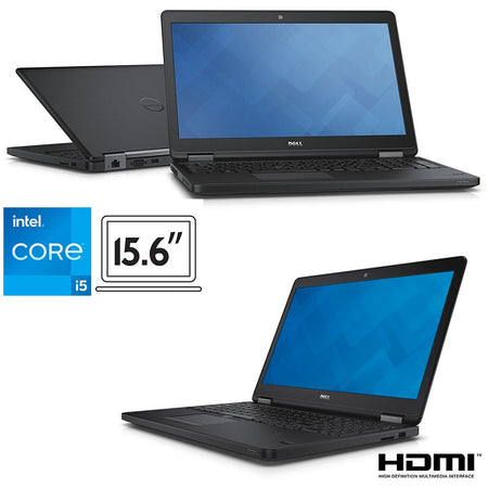 NOTEBOOK RIGENERATO CORE i5 DELL LATITUDE E5570 16GB SSD 512GB 15.6" HDMI WINDOWS 10 PRO