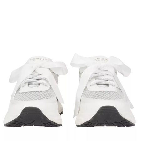 ToscaBlu Donna Sneakers Mirabel in rete con maxi fiocco colore bianco