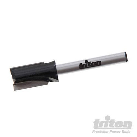 Fresa dritta 1/4" in carburo di tungsteno per legno e pannelli truciolari Triton