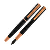 Penna Stilografica Impressa Nero-Rosegold Punta M Monteverde