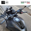 Adesivo 3D Sopraserbatoio protezione moto compatibile con Yamaha Tracer 7 e 700