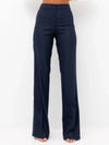 Pantalone palazzo gessato