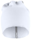 Berretto George Bianco Cappellino in Pile Elasticizzato