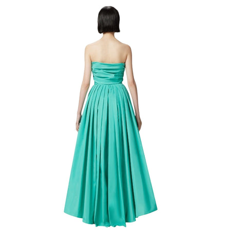 Pinko vestiti casual donna pinko - pappagallo abito taffeta - azzurro da donna