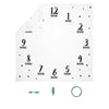 Copertina in mussola di cotone orologio Pearhead - Bianco