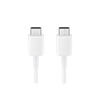 CAVO DATI/CARICA PER SMARTPHONE TYPE-C / TYPE-C SAMSUNG 3A 1M EP-DA705BWEGWW WHITE