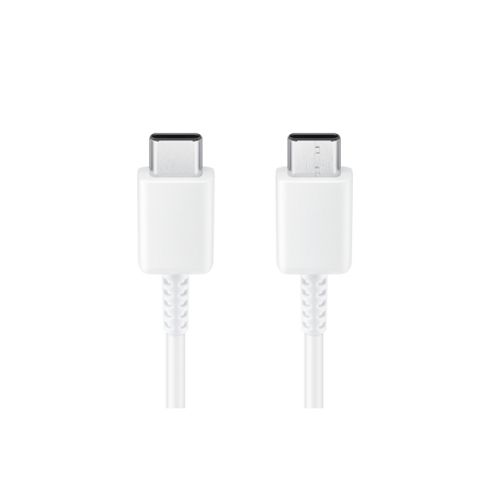 CAVO DATI/CARICA PER SMARTPHONE TYPE-C / TYPE-C SAMSUNG 3A 1M EP-DA705BWEGWW WHITE