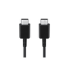 CAVO DATI/CARICA PER SMARTPHONE TYPE-C / TYPE-C SAMSUNG 3A 1M EP-DA705BBEGWW BLACK