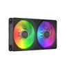 Ventola per case MasterFan SF240R ARGB 240x120x25 4-Pin (PWM) 3-Pin ARGB controller incluso