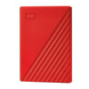 Hard disk esterno portatile WD MyPassport - 2.5 - 2Tb - Esterno - SuperSpeed USB3.0 / Retr. 2.0 - Rosso (WDBYVG0020BRD-WESN)