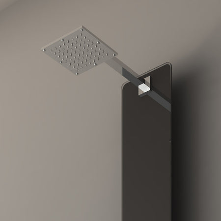 Colonna doccia idromassaggio KRYSTAL con doccetta e soffione