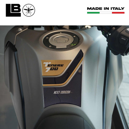Adesivo gel 3D Protezione Paraserbatoio compatibile con Yamaha Tenere 700 2025