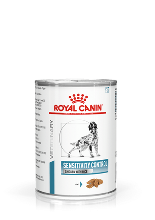 Royal Canin Sensitivity Control Pollo e Riso Scatoletta per Cani Adulti 410gr