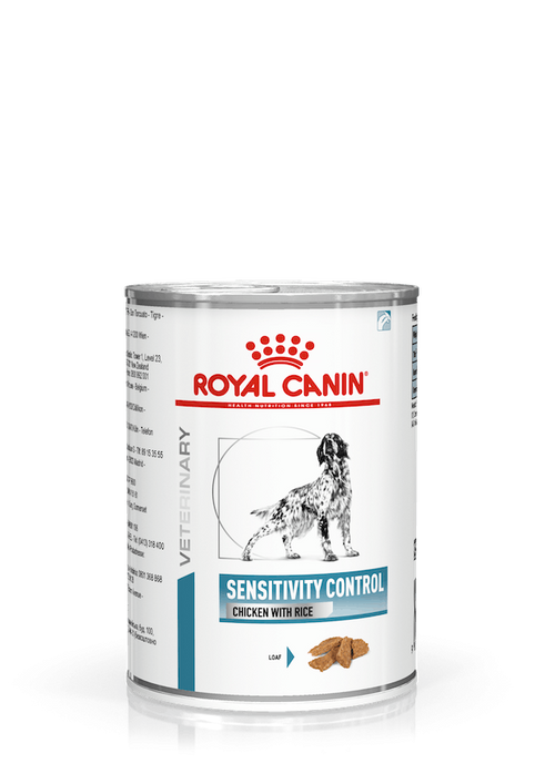 Royal Canin Sensitivity Control Pollo e Riso Scatoletta per Cani Adulti 410gr