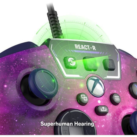 Controller di gioco cablato - TURTLE BEACH - REACT-R - Nebula - Xbox e Windows