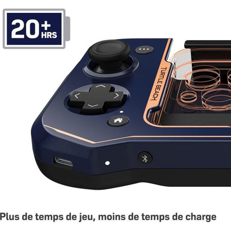 Controller di gioco wireless - TURTLE BEACH - Atom - Blu cobalto - Per dispositivi mobili iOS