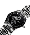 Bering Orologio Classic argento spazzolato/ceramica nera