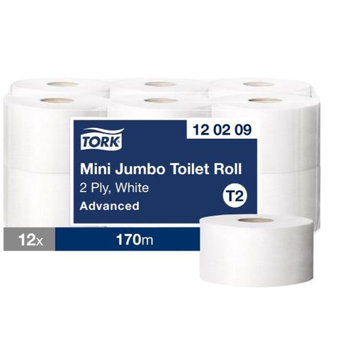 Cf12 tork carta igienica mini jumbo - 120209