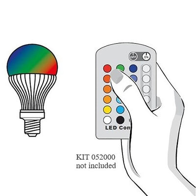 Accessorio Linea Light group OH SMASH 052000 RGB LED 5W lampadina telecomando multicolor