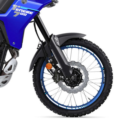 Strisce adesive cerchi moto compatibili con Yamaha Tenere 700 2025