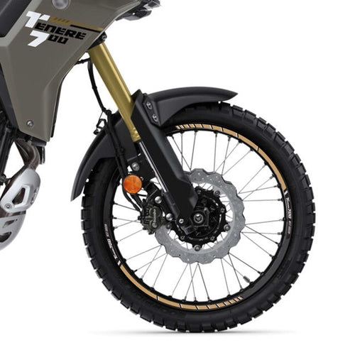 Strisce adesive cerchi moto compatibili con Yamaha Tenere 700 2025