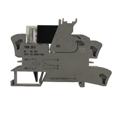 Relè di Scambio con Zoccolo 12VDC 16A SPDT Montaggio su Guida DIN