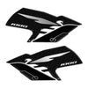 Adesivi 3D Protezioni Laterali Serbatoio compatibili con Honda Hornet 1000 2025