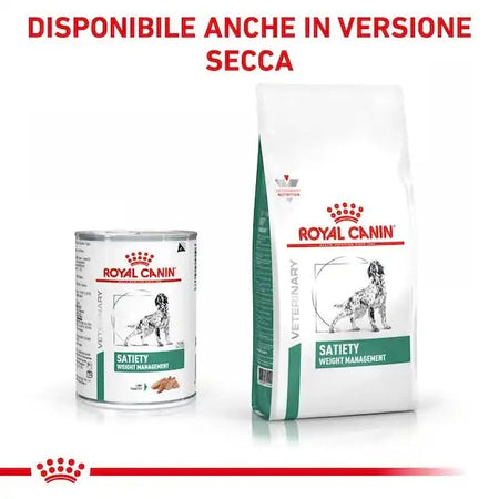 Royal Canin Satiety Weight Management Scatoletta per Cani Adulti 410gr