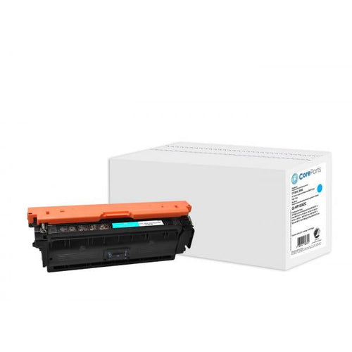 CoreParts QI-HP1028ZC cartuccia toner 1 pz Compatibile Ciano (Toner Cyan CF361X - Pages: 9.500, Nordic Swan - HP Color LaserJet Enterprise M553 [508X] High Yield Series - Warranty: 36M)