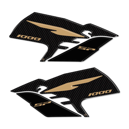 Adesivi 3D Protezioni Laterali Serbatoio compatibili con Honda Hornet 1000 2025