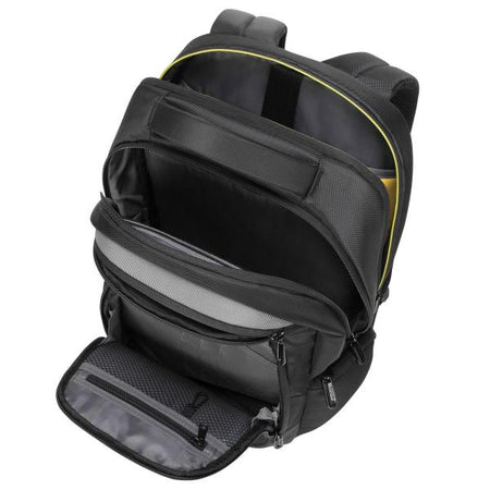 Targus City Gear 3 zaino Nero Poliuretano (CITYGEAR 14IN BACKPACK - BLACK)