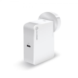 ALOGIC WCC60WH Caricabatterie per dispositivi mobili Console portatile, Smartphone, Tablet Bianco AC Interno (ALOGIC - Travel Edition - str?mforsyni)