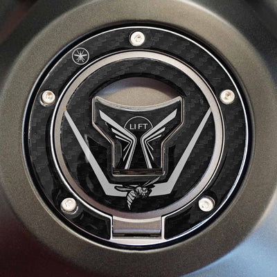 Adesivo 3D Protezione Tappo Serbatoio compatibile con Honda Hornet 1000 2025