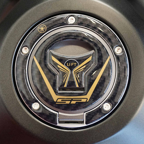 Adesivo 3D Protezione Tappo Serbatoio compatibile con Honda Hornet 1000 2025