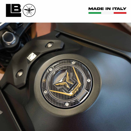 Adesivo 3D Protezione Tappo Serbatoio compatibile con Honda Hornet 1000 2025