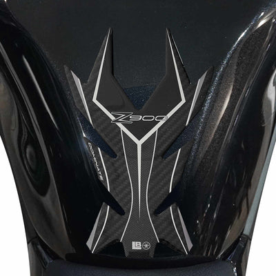 Adesivo gel 3D Protezione Paraserbatoio compatibile con Kawasaki Z900 2018-2025