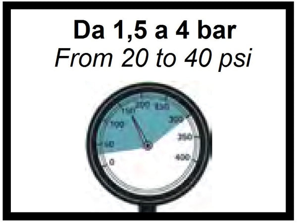 Ugello Albuz AXI 110° marrone confezione da 3 pezzi