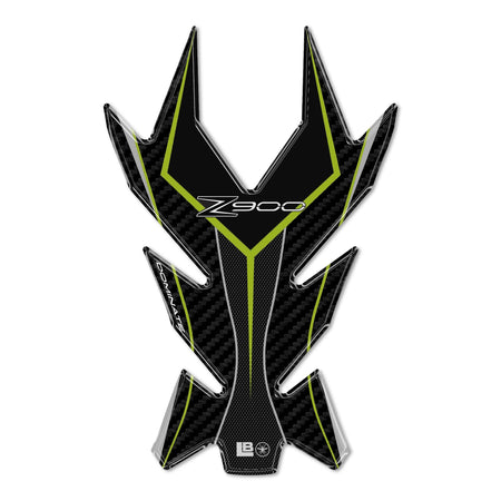 Adesivo gel 3D Protezione Paraserbatoio compatibile con Kawasaki Z900 2018-2025