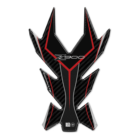Adesivo gel 3D Protezione Paraserbatoio compatibile con Kawasaki Z900 2018-2025