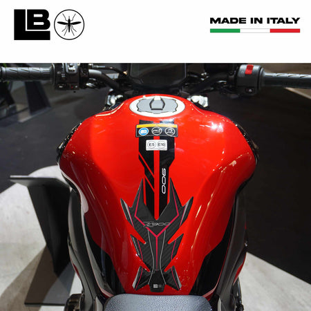 Adesivo gel 3D Protezione Paraserbatoio compatibile con Kawasaki Z900 2018-2025