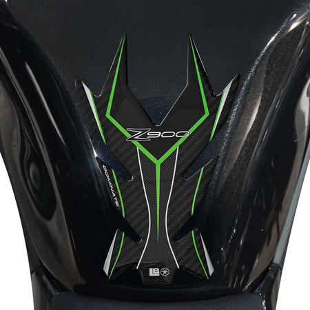 Adesivo gel 3D Protezione Paraserbatoio compatibile con Kawasaki Z900 2018-2025