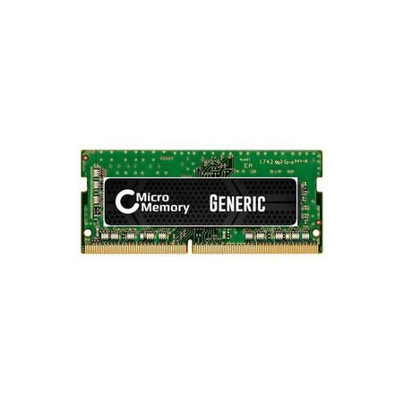 CoreParts MMHP181-8GB memoria 1 x 8 GB DDR4 2666 MHz (8GB Memory Module 2666Mhz - DDR4 Major SO-DIMM for HP - 2666MHz DDR4 MAJOR SO-DIMM - Warranty: 120M)