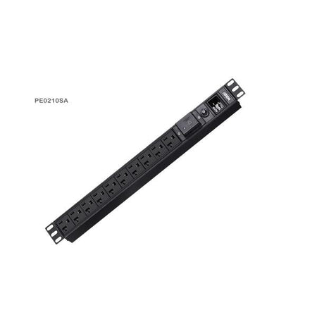 1U 16A 10Port Basic PDU