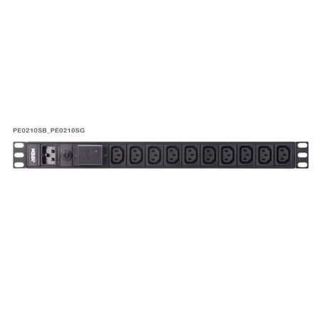 1U 16A 10Port Basic PDU