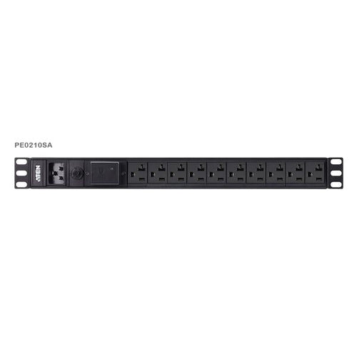 1U 16A 10Port Basic PDU