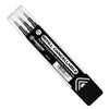 Set 3 Refill Inchiostro Gel Riscrivi Cancellabile 0,7Mm Nero Osama