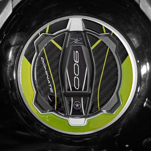Adesivo 3D Protezione Tappo Serbatoio compatibile con Kawasaki Z900 2018-2025