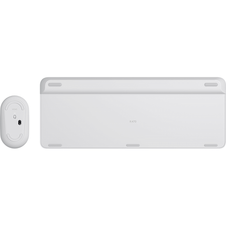 Logitech MK470 tastiera Mouse incluso RF Wireless QWERTZ Tedesco Bianco