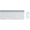 Logitech MK470 tastiera Mouse incluso RF Wireless QWERTZ Tedesco Bianco