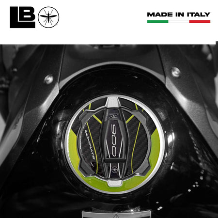 Adesivo 3D Protezione Tappo Serbatoio compatibile con Kawasaki Z900 2018-2025